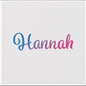 Meet your Posher, Hannah